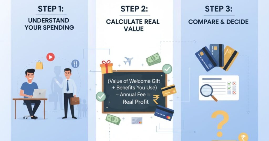 3 Steps to Choose Your Card